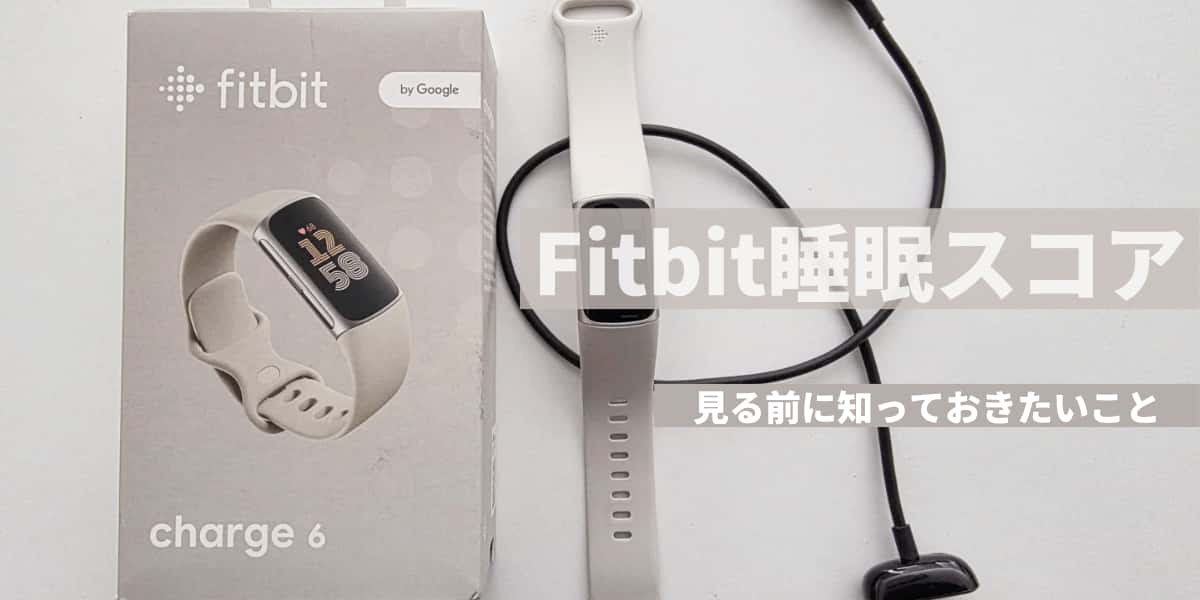 初めてのFitbit睡眠スコアとグラフを発見！見る前に知っておきたいこと