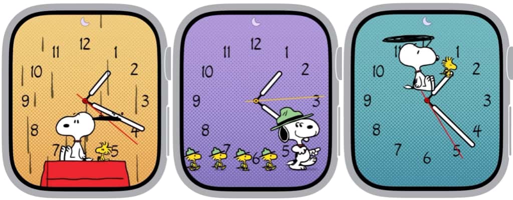 スヌーピー文字盤のカスタマイズ